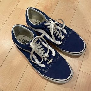 Vans Old Skool - low - blue - Men’s size US 11